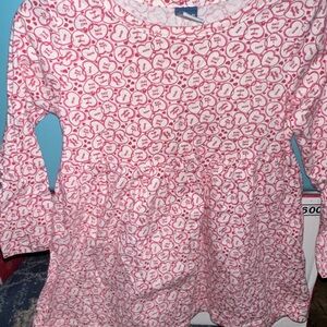 Old Navy Pink and White Kids Casual Dress